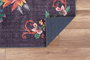 Conceptum Alfombra Soul Chenille Black AL 322 150 x 230 cm 100% Poliéster Lavable a Máquina